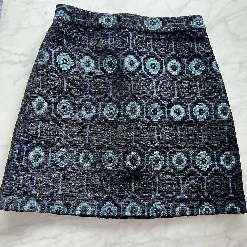 Zara Textured Skirt XS
